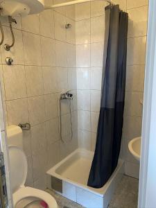 Koupelna v ubytování Apartmani Filip
