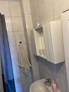 Koupelna v ubytování Apartmani Filip