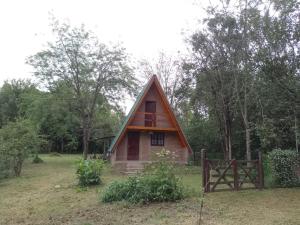 Zahrada ubytování Cabana Alpina en La Granja