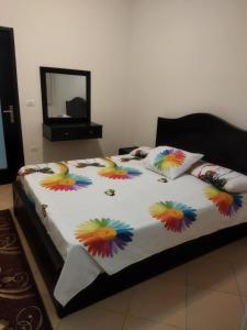 Ένα ή περισσότερα κρεβάτια σε δωμάτιο στο Hurghada city Apartment 4