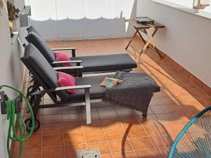 Posezení v ubytování Sol de Sanlúcar Ático centro Parking incluido