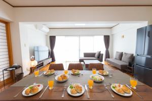 Jídlo v apartmánu nebo okolí