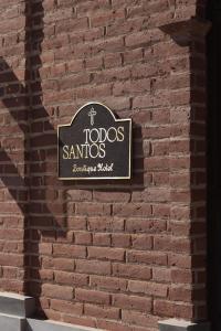 Certifikát, hodnocení, plakát nebo jiný dokument vystavený v ubytování Todos Santos Boutique Hotel