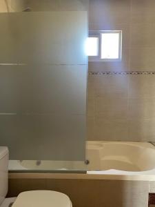 Koupelna v ubytování Casa de montaña