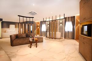Posezení v ubytování Daali Hotel & Apartment