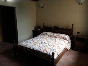 Katil atau katil-katil dalam bilik di B&B La Viola