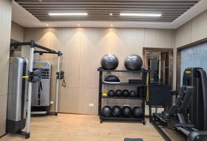 Gimnàs o zona de fitness de Estandon Hotel Guangzhou