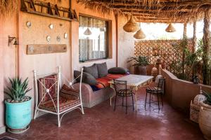 Posezení v ubytování Dune House