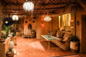 Posezení v ubytování Dune House