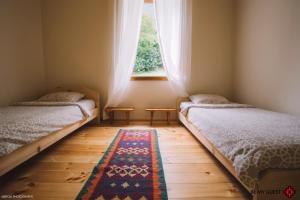 Postel nebo postele na pokoji v ubytování guest in georgia