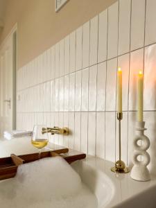 B&B Giethoorn tesisinde bir banyo