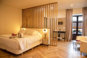 En eller flere senge i et værelse på Palacio San Fernando