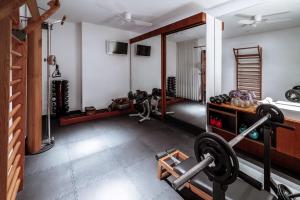 Fitness centrum a/nebo fitness zařízení v ubytování Hotel Q! Berlin