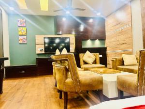 Posezení v ubytování Hotel Gold Souk - Karol Bagh
