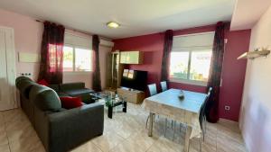 Χώρος καθιστικού στο MEDDAYS VILLA JADE