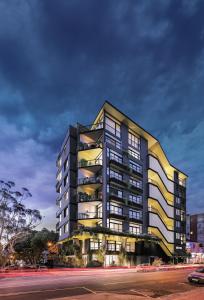 Το κτήριο όπου στεγάζεται  το διαμέρισμα