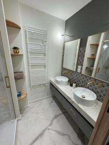 ห้องน้ำของ Le Refuge des Skieurs Le Mont Dore 4/6pers