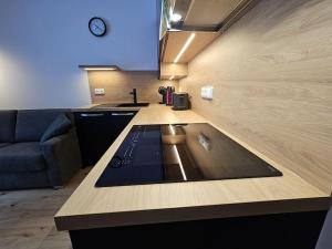 Kuchyňa alebo kuchynka v ubytovaní Benecko moderní apartmán A30 by AlkaTravel