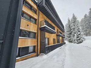 Benecko moderní apartmán A30 by AlkaTravel v zime