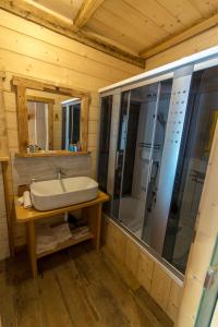 Kúpeľňa v ubytovaní B&B IL Nido + 23 fotografií