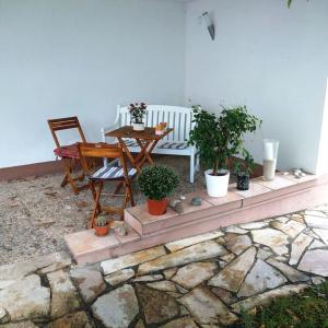 Patio nebo venkovní prostory v ubytování Carlchens Casa