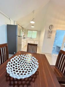 Η κουζίνα ή μικρή κουζίνα στο 3 bedroom & loft pool villa copacolanta