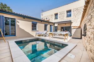 Villa con piscina y casa en Le Patio d'Arlou & Spa - Relaxant et romantique, en Fabrezan