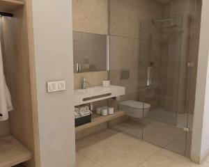 Łazienka w obiekcie Hotel Anibal - AB Group