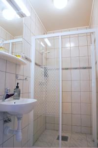 Vannituba majutusasutuses Hotell Vaxblekaregården
