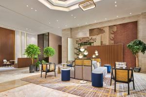 Posezení v ubytování Hilton Garden Inn Wuhan Hankou