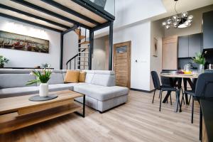 Χώρος καθιστικού στο Laguna Beskidów Resort - Apartament C50