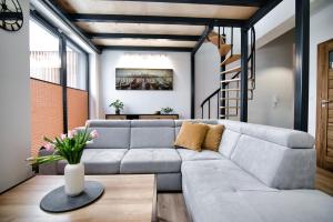 Χώρος καθιστικού στο Laguna Beskidów Resort - Apartament C50