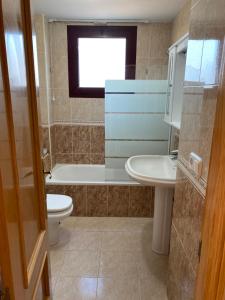Koupelna v ubytování Charm Apartment 90m2