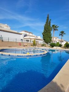 Swimmingpoolen hos eller tæt på Nice Top Floor Bungalow Punta Prima