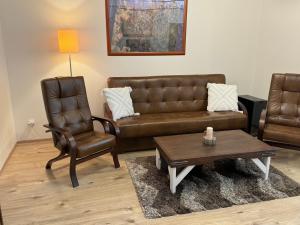 Istumisnurk majutusasutuses Apartmán Rezidence Mikulov