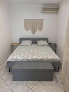 Кровать или кровати в номере Cast'Azur - Appartement T3