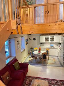 Kuchyň nebo kuchyňský kout v ubytování Ferienwohnung Yuan + 23 fotografií
