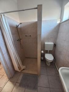 Kúpeľňa v ubytovaní Aquatherma Apartman