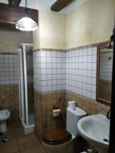 Phòng tắm tại Casa la Cisterna