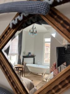 Giường trong phòng chung tại B&B Le flaneur