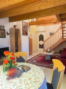 Posezení v ubytování Ferienwohnung Yuan