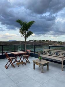 Balkoni atau teres di HOTEL GATAO