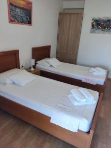 Postel nebo postele na pokoji v ubytování Apartment Nirvana