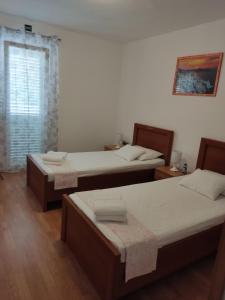 Postel nebo postele na pokoji v ubytování Apartment Nirvana