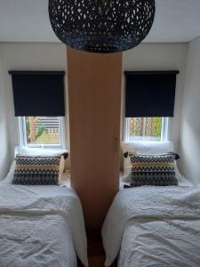 Postel nebo postele na pokoji v ubytování Camping 't Venhop