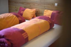 Postel nebo postele na pokoji v ubytování Haus Kohler