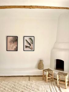 Μια τηλεόραση ή/και κέντρο ψυχαγωγίας στο Maison Flamingo