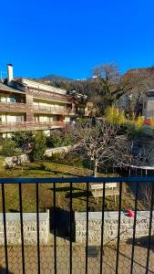 a view from a balcony of a building at Appartement Nadia in Bressanone +6 photos