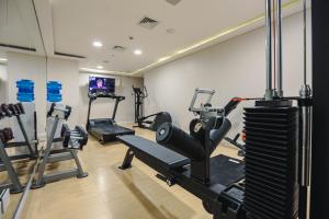 Fitness centar i/ili fitness sadržaji u objektu Paseo La Galería Hotel & Suites