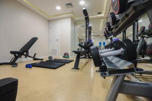 Fitness centar i/ili fitness sadržaji u objektu Paseo La Galería Hotel & Suites